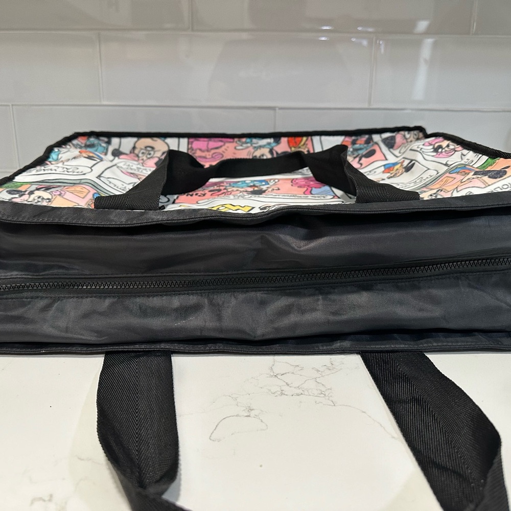 Disney Mickey Minnie Mouse Comic Strip Screen Art Tote Bag Handbag Purse - Picture 5 of 8